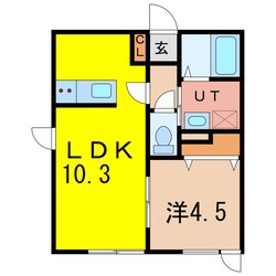 Relache豊岡の物件間取画像